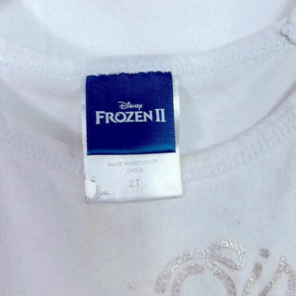 #0453 Disney Frozen II `Sister Love’ T-Shirt | Size: 2T - Picture 2 of 5